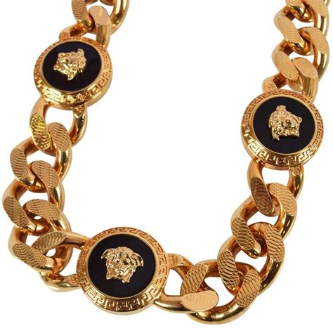 versace mens jewelry|versace gold necklace for men.